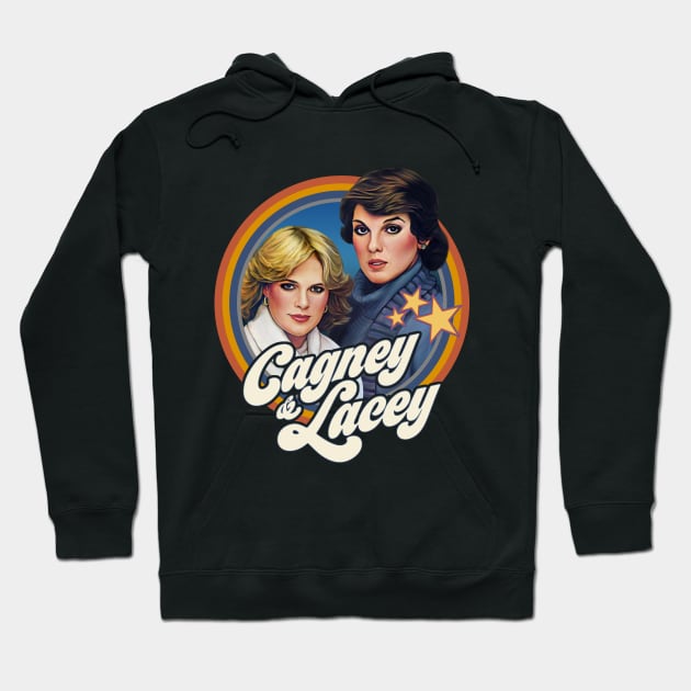 Lacey and Cagney Hoodie by Trazzo